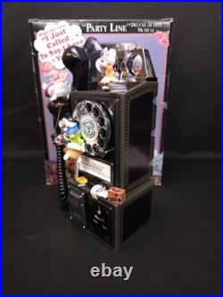 Enesco Party Line Musical Phone Mouse Animated NEW In Box Works? 2311