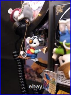 Enesco Party Line Musical Phone Mouse Animated NEW In Box Works? 2311