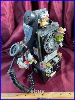 Enesco Pay Phone I Just Called To Say I Love You Multi-Action Music Box VIDEO