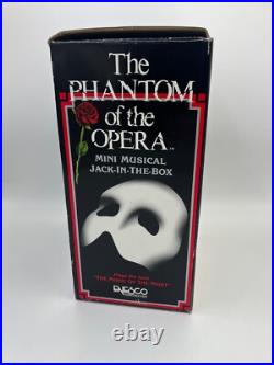 Enesco Phantom of Opera Music Box Open Fixed Jack-in-the-Box Music of the Night