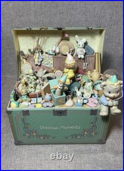 Enesco Precious Moments 1991 Toy Chest /Music Box Music Box Working