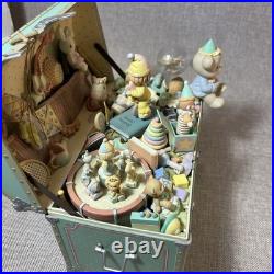 Enesco Precious Moments 1991 Toy Chest /Music Box Music Box Working