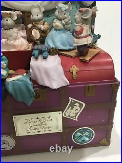 Enesco Romeo and Juliet, traveling theater troupe music box musical with video