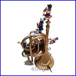 Enesco Strike Up The Band Mice Trumpet Multi-Action Music Box with Power Adapter