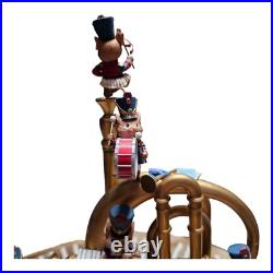 Enesco Strike Up The Band Mice Trumpet Multi-Action Music Box with Power Adapter