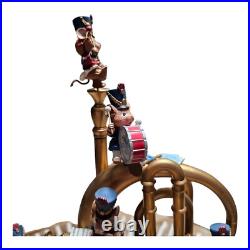 Enesco Strike Up The Band Mice Trumpet Multi-Action Music Box with Power Adapter