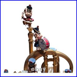 Enesco Strike Up The Band Mice Trumpet Multi-Action Music Box with Power Adapter