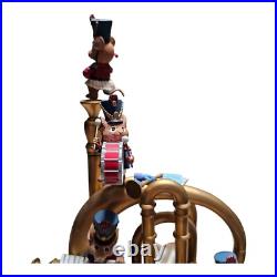 Enesco Strike Up The Band Mice Trumpet Multi-Action Music Box with Power Adapter