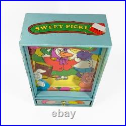 Enesco Sweet Pickles Musical Drawer Toy 1982 Vintage Wind-Up Needs Repair