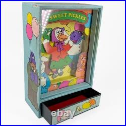 Enesco Sweet Pickles Musical Drawer Toy 1982 Vintage Wind-Up Needs Repair