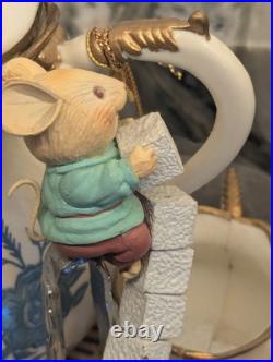 Enesco Tea For Two Musical Mouse Tea Party, Vintage& Most Desired Of Enesco Enesco Tea For Two Musical Mouse Tea Party, Vintage& Most Desired Of Enesco