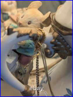Enesco Tea For Two Musical Mouse Tea Party, Vintage& Most Desired Of Enesco Enesco Tea For Two Musical Mouse Tea Party, Vintage& Most Desired Of Enesco
