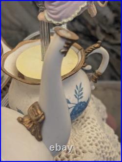 Enesco Tea For Two Musical Mouse Tea Party, Vintage& Most Desired Of Enesco Enesco Tea For Two Musical Mouse Tea Party, Vintage& Most Desired Of Enesco
