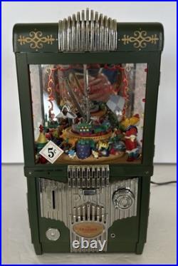 Enesco The Grabber Music Box The Entertainer Light Motion Claw Machine Tested