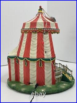 Enesco The Greatest Show On Earth Lighted Multi Action Big Top Circus Read