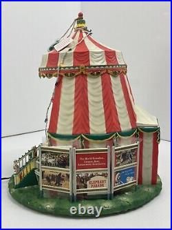 Enesco The Greatest Show On Earth Lighted Multi Action Big Top Circus Read