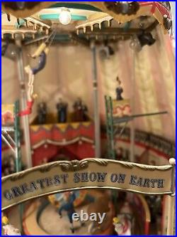 Enesco The Greatest Show On Earth Musical Toy 1991 Beautiful Working Condition