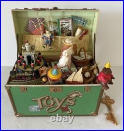 Enesco Treasure Chest Of Toys Music Box 1986 TOY SYMPHONY Tested & Works