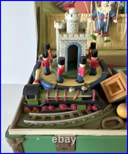 Enesco Treasure Chest Of Toys Music Box 1986 TOY SYMPHONY Tested & Works