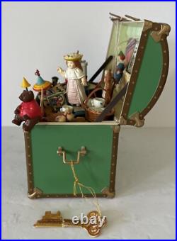 Enesco Treasure Chest Of Toys Music Box 1986 TOY SYMPHONY Tested & Works