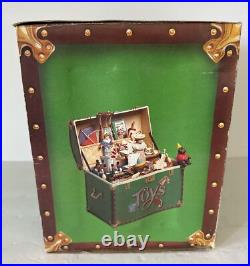 Enesco Treasure Chest Of Toys Music Box 1986 TOY SYMPHONY Tested & Works