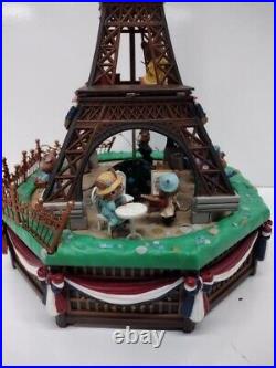 Enesco Viva LA France Musical Eiffel Tower 1992 RARE