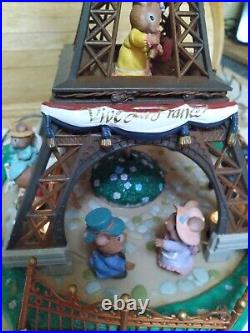 Enesco Viva LA France Musical Eiffel Tower 1992 RARE