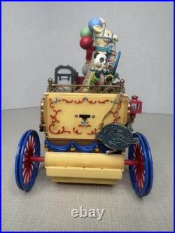 Enesco Workin' For Peanuts Lighted Action Musical Circus Wagon 1992 Box VIDEO