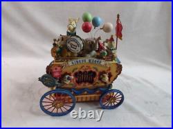 Enesco Workin' for Peanuts Lighted Action Musical Circus Wagon Talk to Animals Enesco Workin' for Peanuts Lighted Action Musical Circus Wagon Talk to Animals