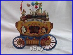 Enesco Workin' for Peanuts Lighted Action Musical Circus Wagon Talk to Animals Enesco Workin' for Peanuts Lighted Action Musical Circus Wagon Talk to Animals
