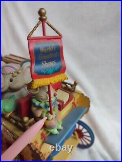 Enesco Workin' for Peanuts Lighted Action Musical Circus Wagon Talk to Animals Enesco Workin' for Peanuts Lighted Action Musical Circus Wagon Talk to Animals