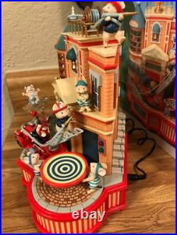 Enesco firehouse Where's the Fire collectible illuminated action music box