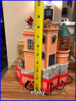 Enesco firehouse Where's the Fire collectible illuminated action music box