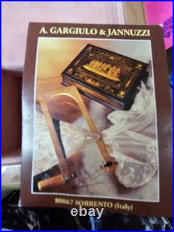Ercolano Italian Musical Jewelry Box Together By Rosina Wachtmeister