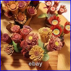 Erzgebirge Steinbach Music Box Blumenmarkt Flower Lady FLAWS READ BLUE Erzgebirge Steinbach Music Box Blumenmarkt Flower Lady FLAWS READ BLUE