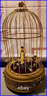 Eschle Automaton Bird Cage W. Germany No Sound (See Description for more info)