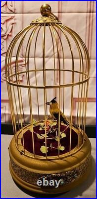 Eschle Automaton Bird Cage W. Germany No Sound (See Description for more info)