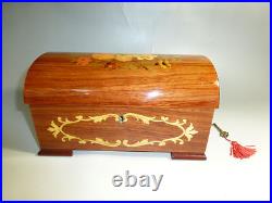 Exc Vintage Reuge Dancing Ballerina Music Jewelry Box Just Serviced (see Video)