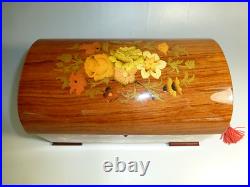 Exc Vintage Reuge Dancing Ballerina Music Jewelry Box Just Serviced (see Video)