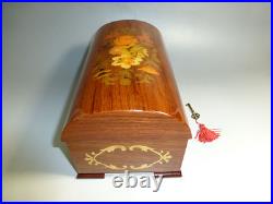 Exc Vintage Reuge Dancing Ballerina Music Jewelry Box Just Serviced (see Video)