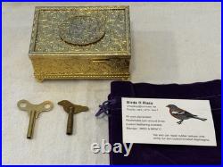 Excellent Vintage Griesbaum SINGING BIRD BOX SERVICED Musical Automaton, VIDEO