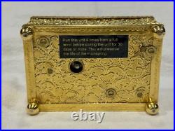 Excellent Vintage Griesbaum SINGING BIRD BOX SERVICED Musical Automaton, VIDEO