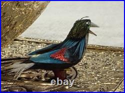 Excellent Vintage Griesbaum SINGING BIRD BOX SERVICED Musical Automaton, VIDEO
