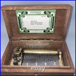 Excellent Vintage Swiss Thorens Music Box 50 Notes, 3 Songs AL 350 Excellent Vintage Swiss Thorens Music Box 50 Notes, 3 Songs AL 350