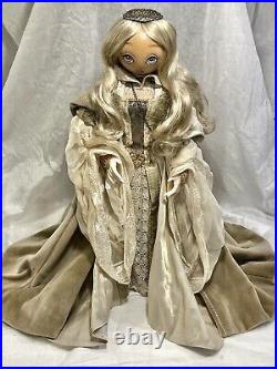 Exquisite XENIS Hand-Painted Doll withREUGE Music Box Winter Fantasy Series VID