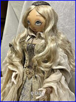 Exquisite XENIS Hand-Painted Doll withREUGE Music Box Winter Fantasy Series VID