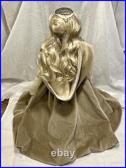 Exquisite XENIS Hand-Painted Doll withREUGE Music Box Winter Fantasy Series VID