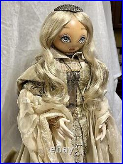 Exquisite XENIS Hand-Painted Doll withREUGE Music Box Winter Fantasy Series VID