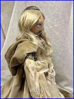 Exquisite XENIS Hand-Painted Doll withREUGE Music Box Winter Fantasy Series VID