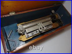 Extremely Rare Antique Swiss Jacot Musical Box Patented Sep 22 1886 12 Songs